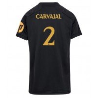 Real Madrid Daniel Carvajal #2 3rd trikot Frauen 2023-24 Kurzarm